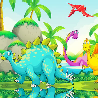 Планета динозавров